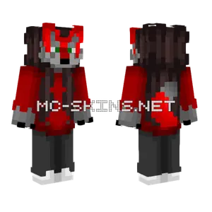 Lone Wolf Read Disc Minecraft skin