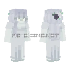 Lonesome Grey Outfit Minecraft skin