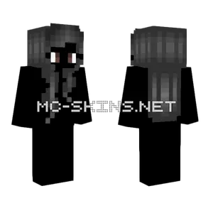 Long Black Curly Hairbase Minecraft skin