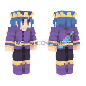 Lord Azure Te Oc Minecraft skin