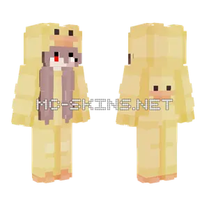 Lorena The Duck Girl Minecraft skin