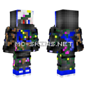 Lost Warrior Cyborg Form Minecraft skin