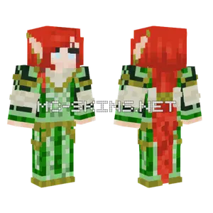 Lotse Elf Girl Minecraft skin
