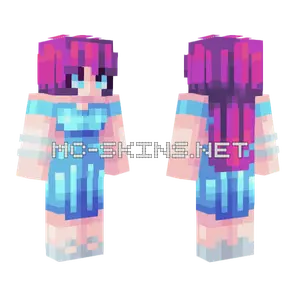 Loud Proud Girl Minecraft skin
