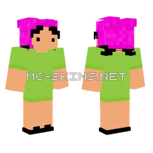 Louise Belcher Minecraft skin