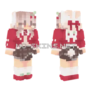 Love Bunny Minecraft skin