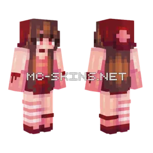 Lovely Girl Minecraft skin