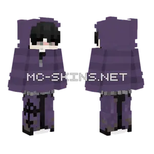 Lovieks Gengar Minecraft skin