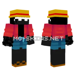 Lowkey D Luffy Minecraft skin