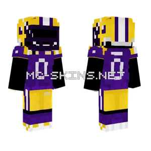 Lsu Natty Minecraft skin