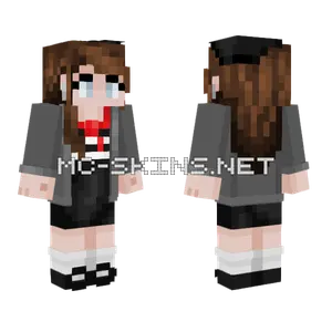 Lucille The French Girl Minecraft skin
