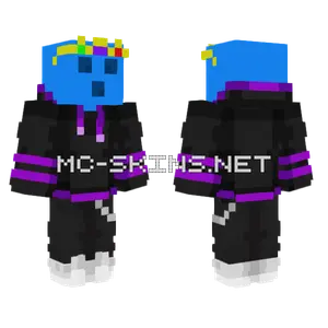 Luckicraft Hoodie Blob Minecraft skin