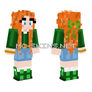 Lucky Block Sko Minecraft skin