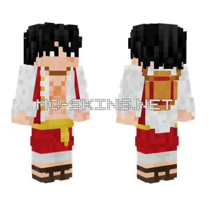 Luffy WCI Minecraft skin