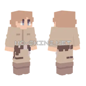 Luke Skywalker Ep V Trade Minecraft skin