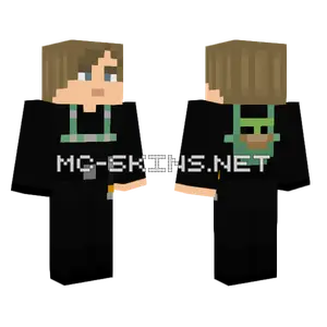 Luke Skywalker W Grogu Minecraft skin