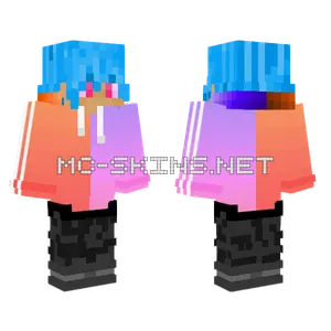 Luminant Girl Minecraft skin