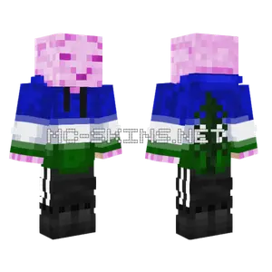 Lumpyspacecraft Cascadia Minecraft skin