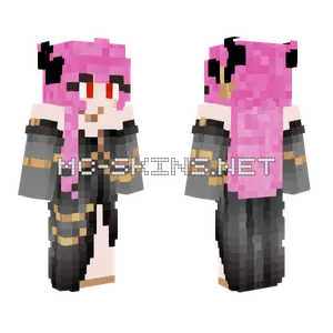 Luna Elvira Date Outfit Minecraft skin