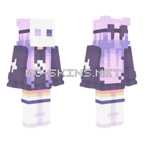 Luna Mask Minecraft skin