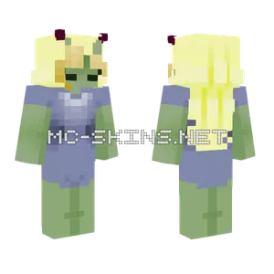 Luna The Alien Minecraft skin