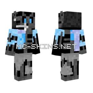 Luna The Husky Minecraft skin