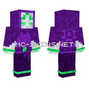 Lunar Legend With Hood Minecraft skin