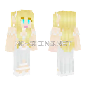 Lyah Elf Dress Minecraft skin