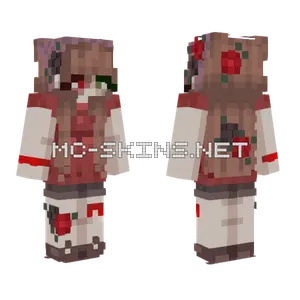 Lys Bound Life Red Minecraft skin