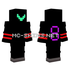 Lyx8 Gamma V1 Improved Minecraft skin