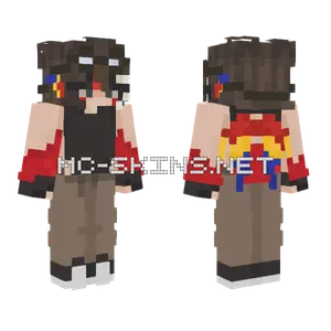 Maddi Parrot Skin Minecraft skin