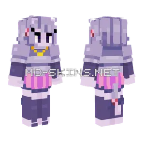 Maddie Ghost Mew Mew Pink Minecraft skin