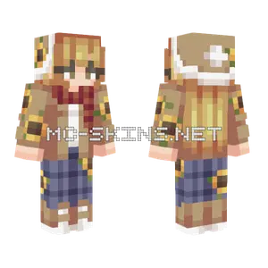 Madeline in Fall Minecraft skin