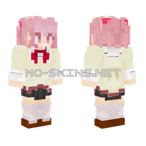 Madoka Request Remake Minecraft skin