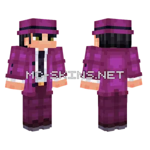 Mafia Deluxe Pink Minecraft skin