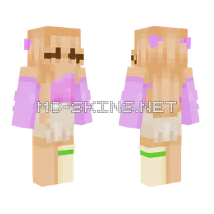 Magnolia Flower Series Minecraft skin