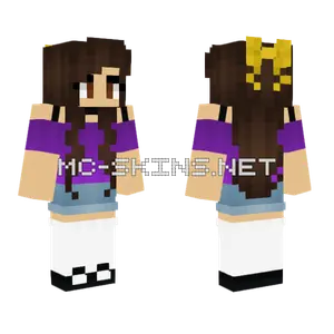 Magyrose Girl Minecraft skin