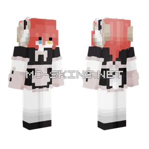 Maid Boy Chibi Minecraft skin