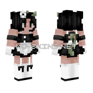 Maid Dress Minecraft skin