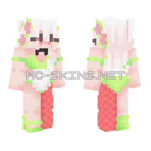 Maid Keroppi Minecraft skin