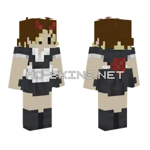 Maid Void Minecraft skin
