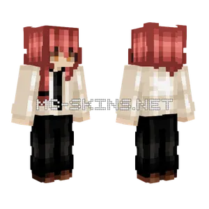 Makima Girl Minecraft skin