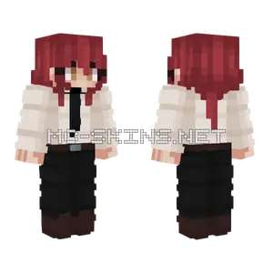 Makima Girl Minecraft skin