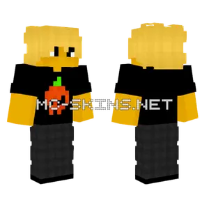 Male Halloween Pajamas Minecraft skin