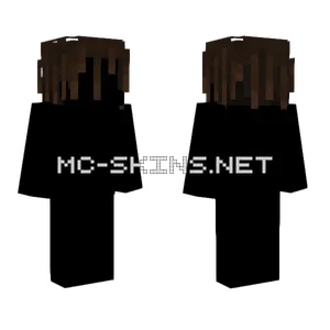 Male HB Brown Fade Locks Minecraft skin