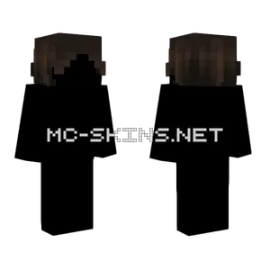 Male HB Dark Brown Minecraft skin