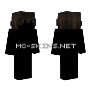 Male HB Dark Brown V3 Minecraft skin