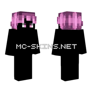 Male HB Dark Magenta Minecraft skin