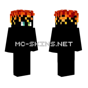 Male HB Flamin Dreads V2 Minecraft skin