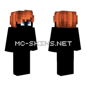 Male HB Orange Tint Brown Minecraft skin